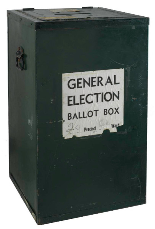 Picture of a ballot box