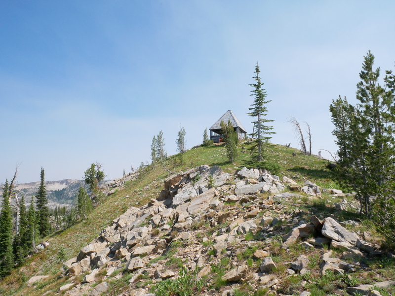 Picture of southern facing aspect of Chicken Peak