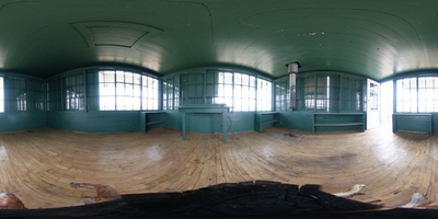 Panoramic image of Basin Butte lookout