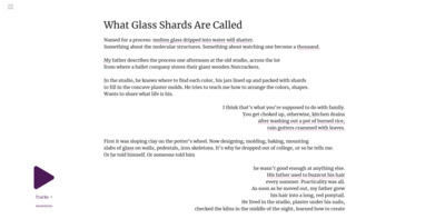 What Glass Shards are Called