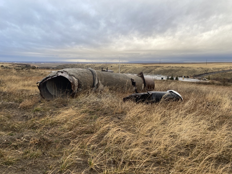 Teton Dam pipes