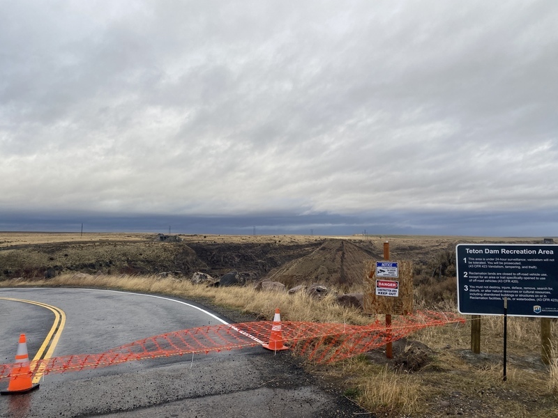 Ruins of the Teton Dam