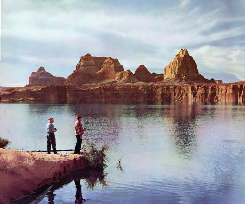 Lake Powell, from a 1965  Bureau of Reclamation Brochure titled "Lake Powell, Jewel of the Colorado"