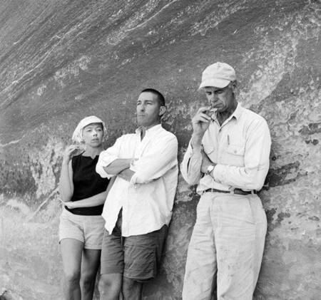 Stewart Udall (Middle) in Glen Canyon