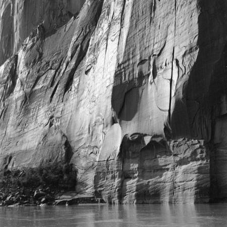Cliff face in Glen Canyon