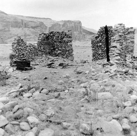Stone ruins at California Bar