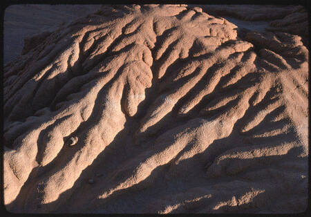 Mudstone erosion