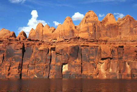 Glen Canyon land formations