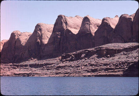 Land formations in Glen Canyon