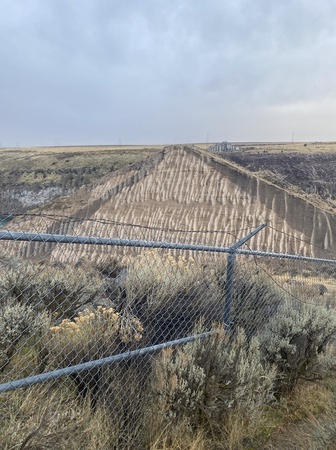 Teton Dam ruins