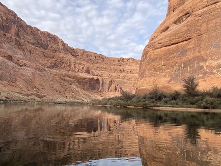 The Colorado River, below Glen Canyon Dam