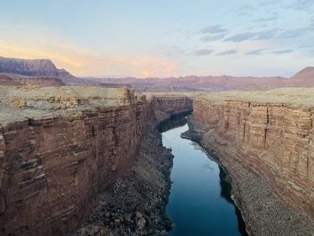 The Colorado River from Navajo Bridge
