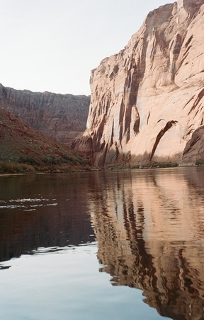 The Colorado River below the Glen Canyon Dam