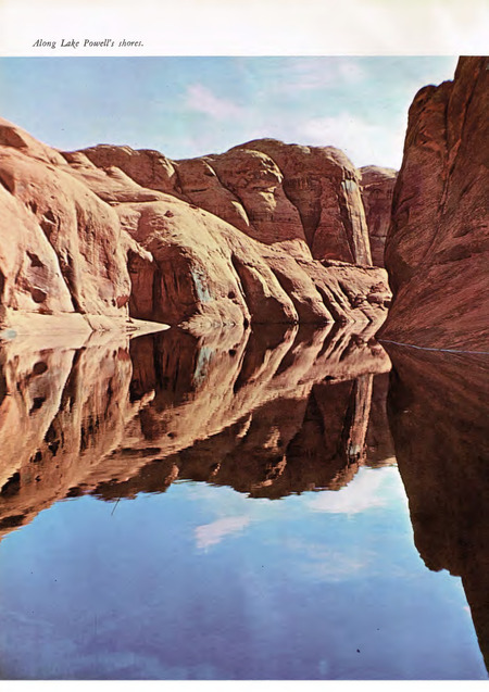 Lake Powell, from a 1965  Bureau of Reclamation Brochure titled "Lake Powell, Jewel of the Colorado"