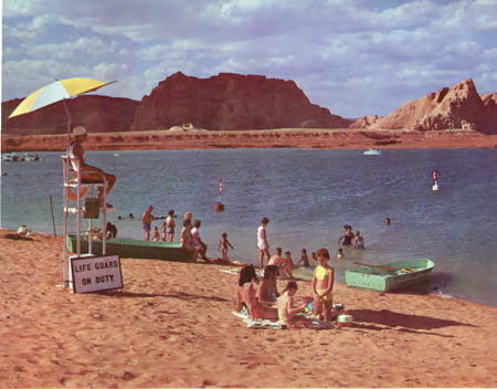 Lake Powell, from a 1965  Bureau of Reclamation Brochure titled "Lake Powell, Jewel of the Colorado"