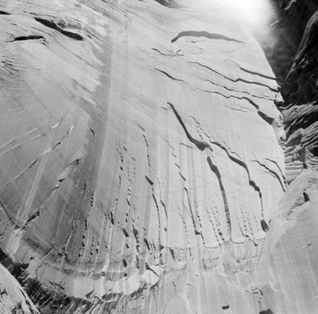The walls of Labyrinth Canyon