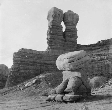 Navajo Twins rock formation