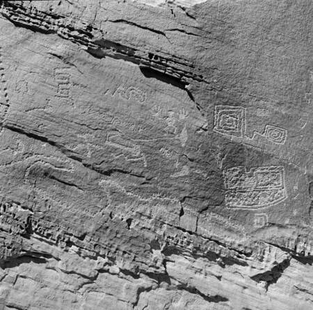 Petroglyphs at Smith Fork