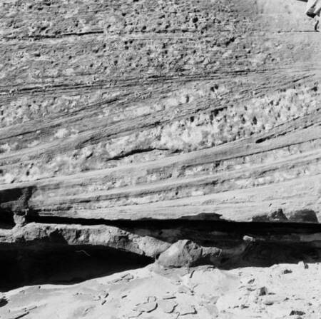 Navajo sandstone crossbedding