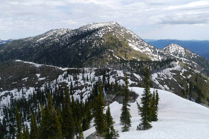 item thumbnail for Looking North to Snowy Top from Little Snowy Top