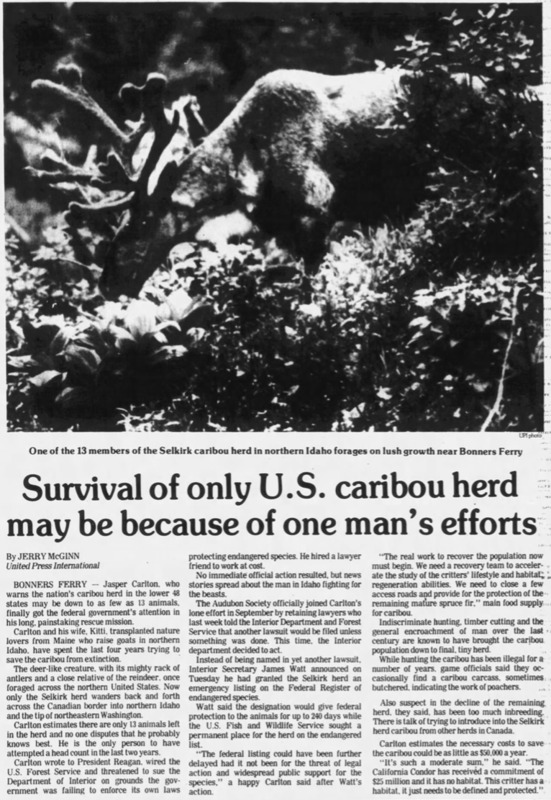 item thumbnail for Jasper Carlton Clipping