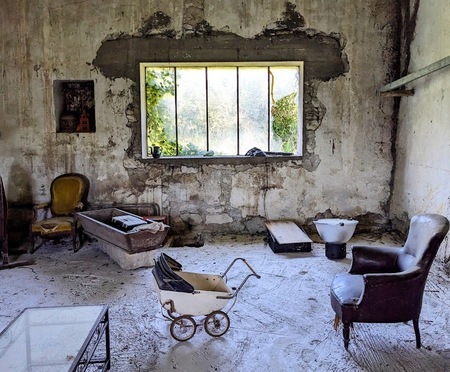 Picture of the room above the kitchen in Mas St-Pierre