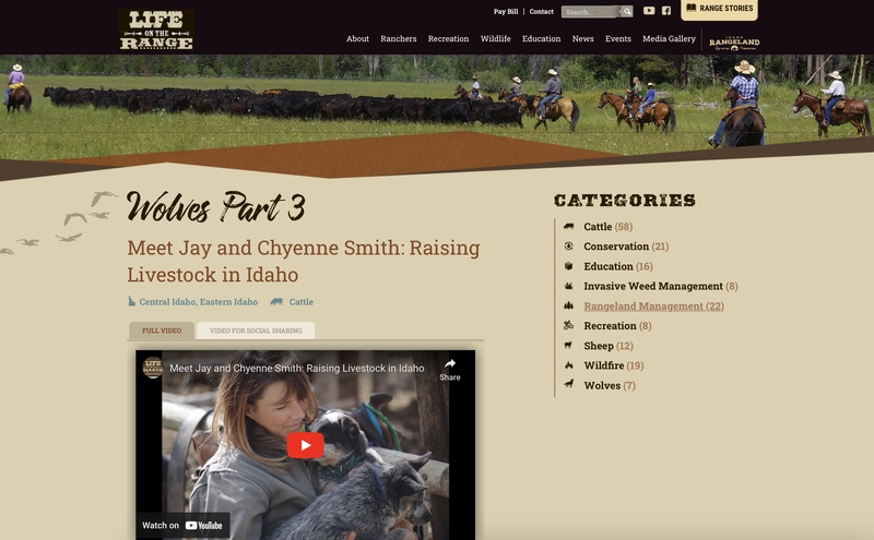 Wolves Part 3 Meet Jay and Chyenne Smith: Raising Livestock in Idaho